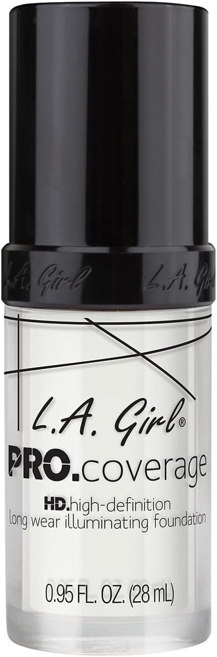 فاندیشن مایع L.A Girl Pro Coverage Luminous رنگ سفید فاندیشن مایع L.A Girl Pro Coverage Luminous رنگ سفید