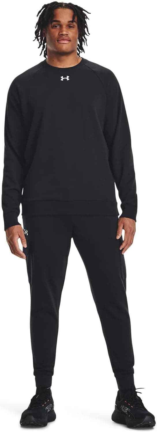 سوئیشرت مردانه Under Armour یقه گرد مدل Rival Fleece سوئیشرت مردانه Under Armour یقه گرد مدل Rival Fleece