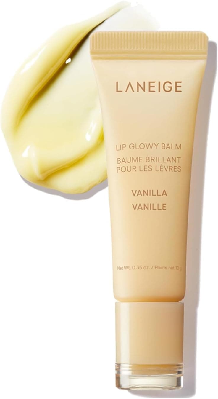 بالم لب LANEIGE Lip Glowy با طعم وانیل 10Gm بالم لب LANEIGE Lip Glowy با طعم وانیل 10Gm