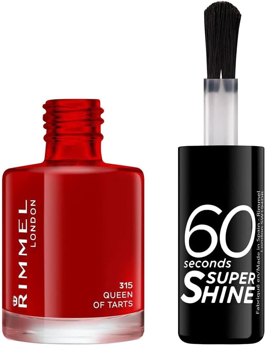 لاک ناخن Rimmel London Super Shine خشکشونده مدل 315 Queen Of Tarts 8ml لاک ناخن Rimmel London Super Shine خشکشونده مدل 315 Queen Of Tarts 8ml