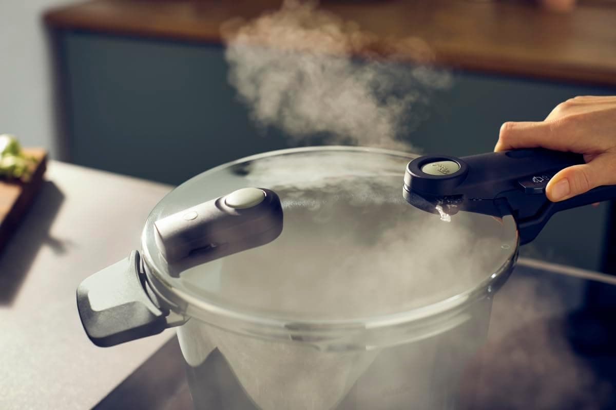 قابلمه زودپز Fissler Vitaquick Elemental 4,5 Litre قابلمه زودپز Fissler Vitaquick Elemental 4,5 Litre