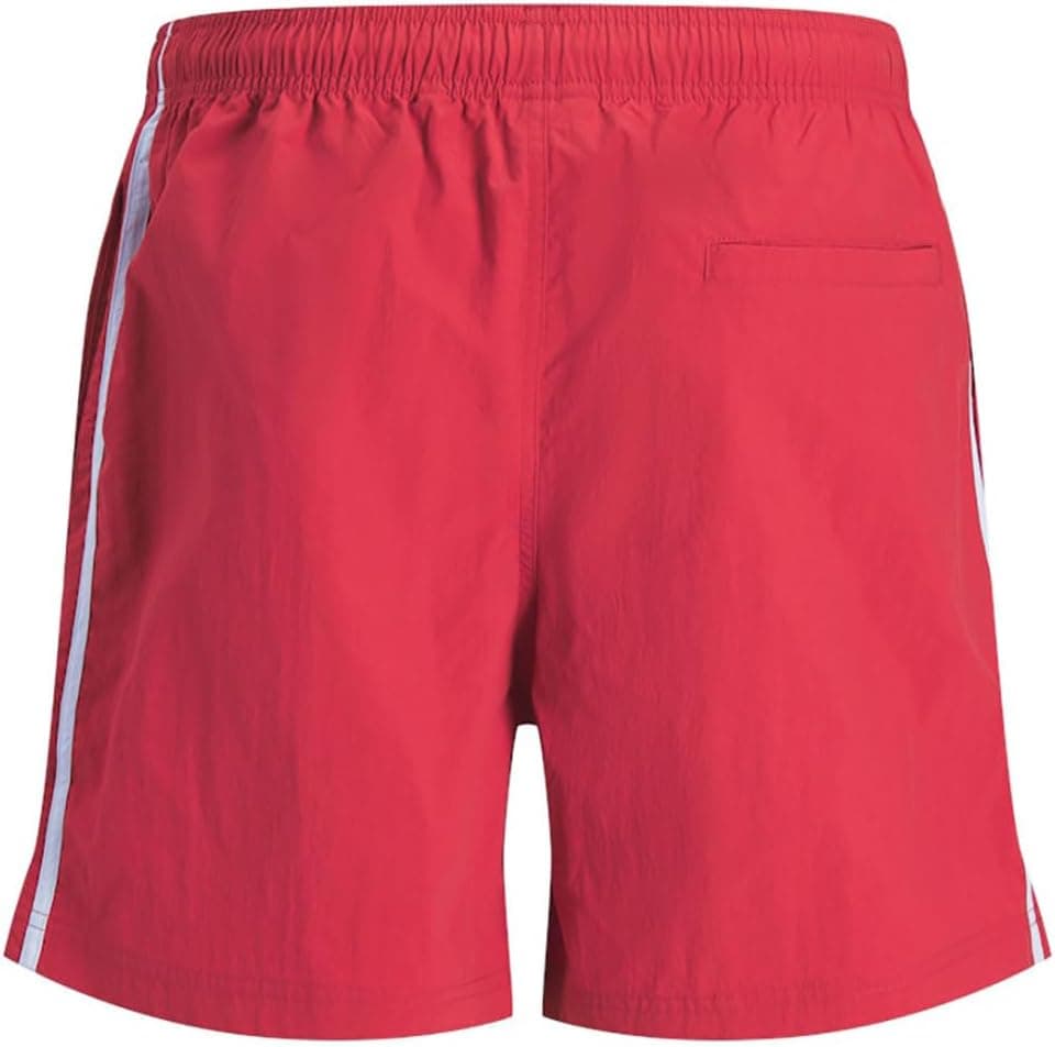 شورت شنای مردانه JACK & JONES سرمهای Bill Rex Track 12307518-SKYC شورت شنای مردانه JACK & JONES سرمهای Bill Rex Track 12307518-SKYC