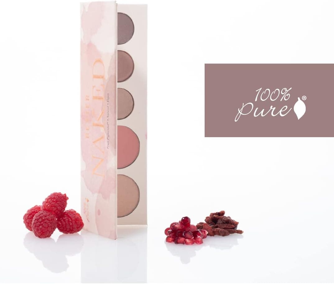 پالت آرایشی دخترانه 100% PURE Pretty Naked سایه چشم رژگونه و هایلایتر پالت آرایشی دخترانه 100% PURE Pretty Naked سایه چشم رژگونه و هایلایتر