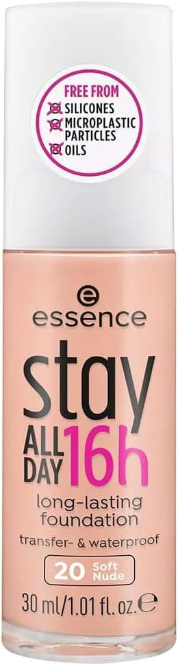 کرم پودر Essence ماندگاری 16H شماره 15 رنگ کرمی ملایم کرم پودر Essence ماندگاری 16H شماره 15 رنگ کرمی ملایم