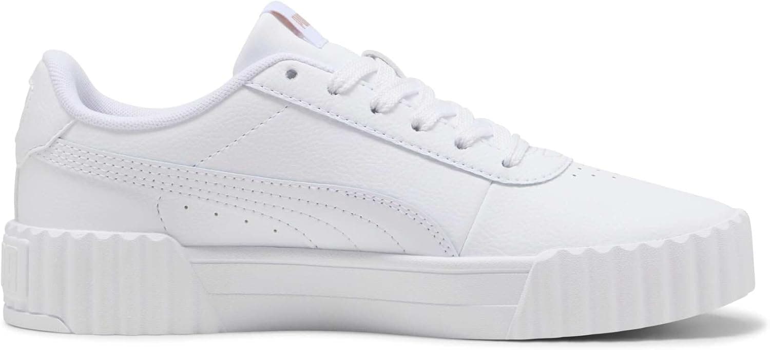 کفش اسنیکر زنانه PUMA سفید مدل Carina 3.0 Tdp 40617601 کفش اسنیکر زنانه PUMA سفید مدل Carina 3.0 Tdp 40617601