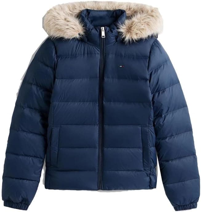 کاپشن پر زنانه Tommy Jeans کلاهدار مدل TJW BASIC EXT کاپشن پر زنانه Tommy Jeans کلاهدار مدل TJW BASIC EXT