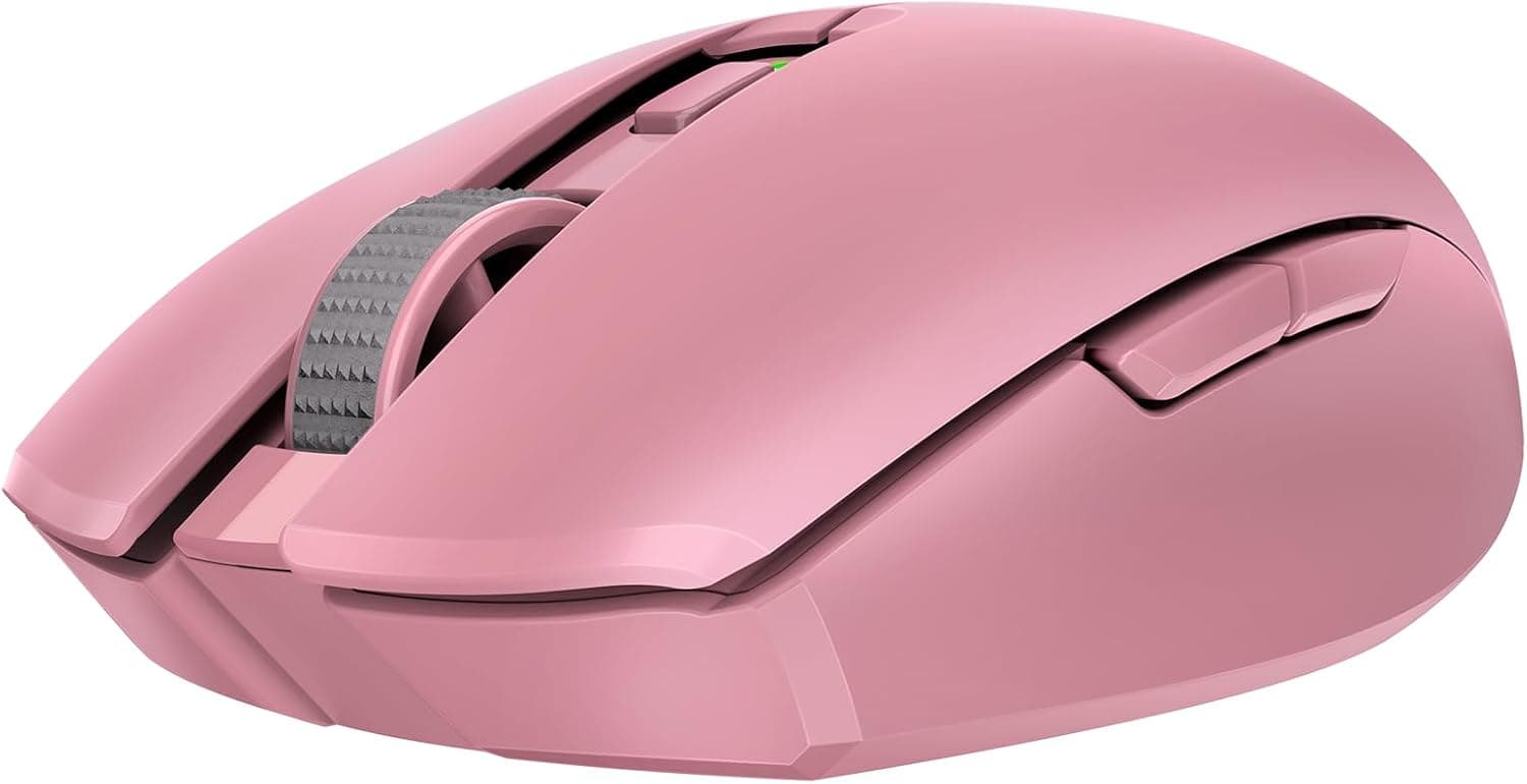 ماوس گیمینگ بیسیم موبایل Razer صورتی با عمر باتری 950 ساعته، طراحی فوقسبک و HyperSpeed و Bluetooth مدل Orochi V2 ماوس گیمینگ بیسیم موبایل Razer صورتی با عمر باتری 950 ساعته، طراحی فوقسبک و HyperSpeed و Bluetooth مدل Orochi V2