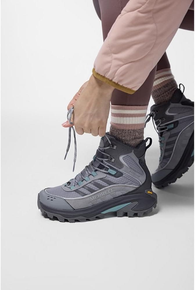 بوت پیادهروی زنانه MERRELL مدل MOAB SPEED 2 THERMO MID WP بوت پیادهروی زنانه MERRELL مدل MOAB SPEED 2 THERMO MID WP