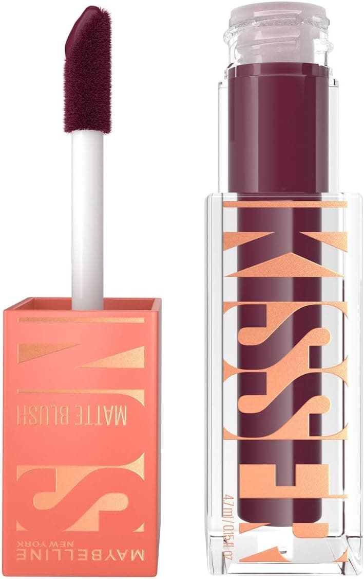 رژگونه مایع MAYBELLINE مدل Sunkisser Hazy Matte حاوی ویتامین E رنگ 33 Berry Brunch رژگونه مایع MAYBELLINE مدل Sunkisser Hazy Matte حاوی ویتامین E رنگ 33 Berry Brunch