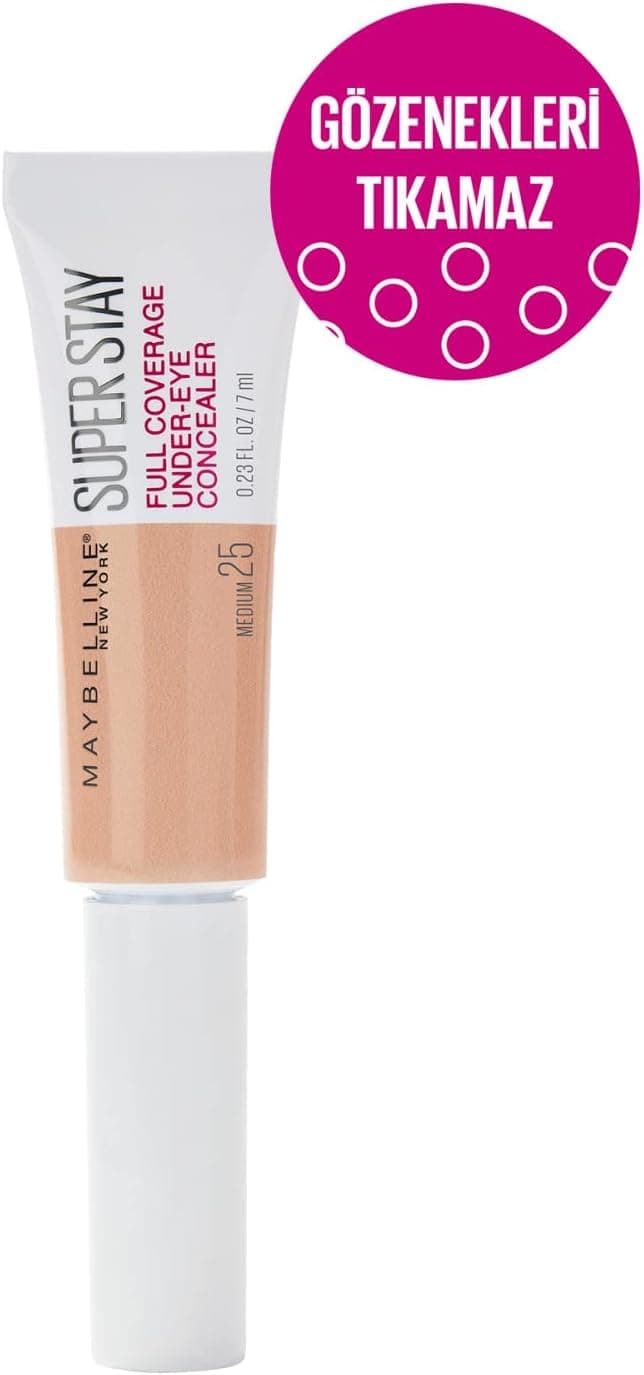 کانسیلر MAYBELLINE مدل New York Super Stay رنگ بژ شنی 20، 1 بسته (1 x 18 g) کانسیلر MAYBELLINE مدل New York Super Stay رنگ بژ شنی 20، 1 بسته (1 x 18 g)