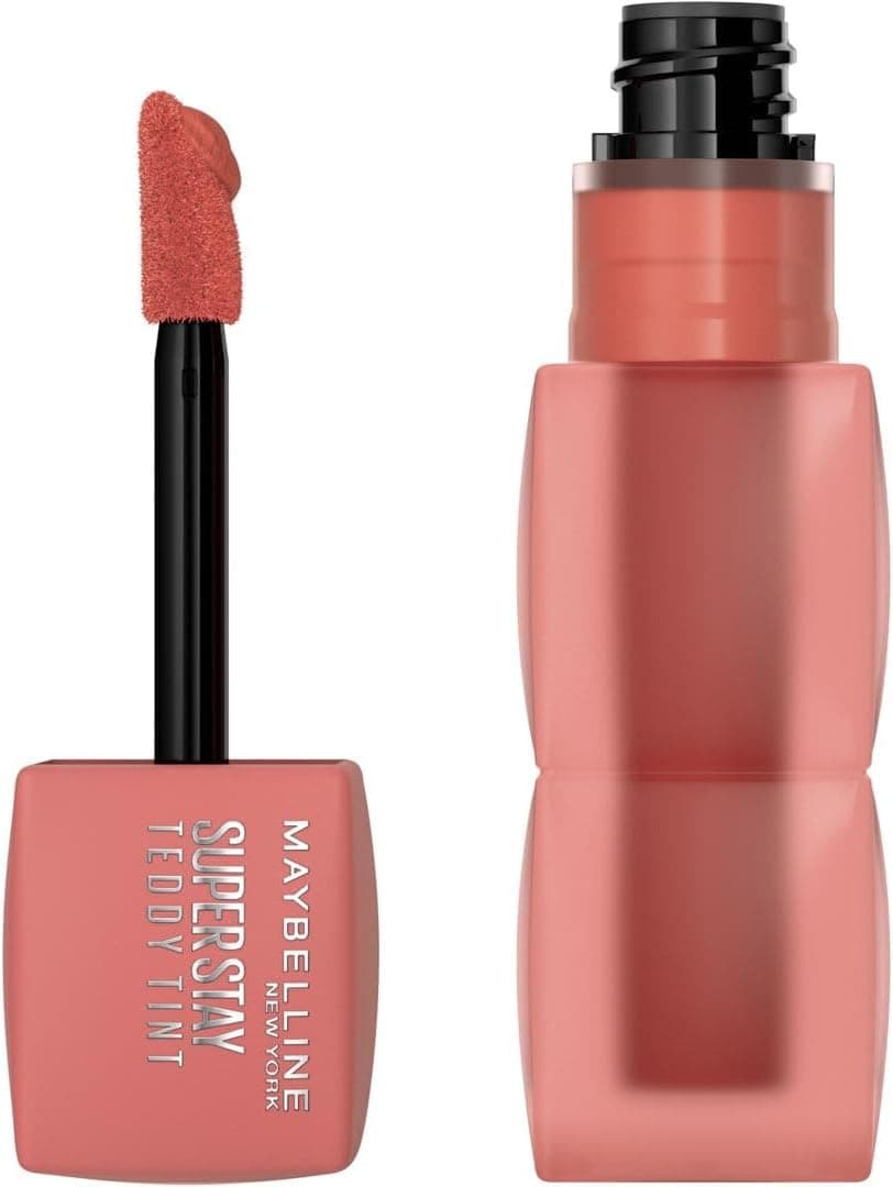 رژ لب Maybelline New York مات نرم ماندگار Super Stay Teddy Tint مدل 15 SKINNYDIP رژ لب Maybelline New York مات نرم ماندگار Super Stay Teddy Tint مدل 15 SKINNYDIP