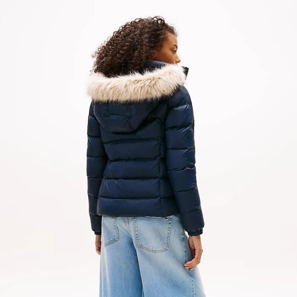 کاپشن پر زنانه Tommy Jeans کلاهدار مدل TJW BASIC EXT کاپشن پر زنانه Tommy Jeans کلاهدار مدل TJW BASIC EXT