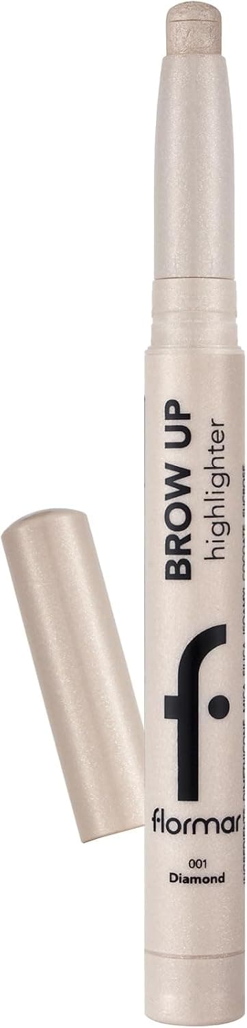 مداد هایلایتر ابرو Flormar پیچی نقرهای مدل 001 Diamond مداد هایلایتر ابرو Flormar پیچی نقرهای مدل 001 Diamond