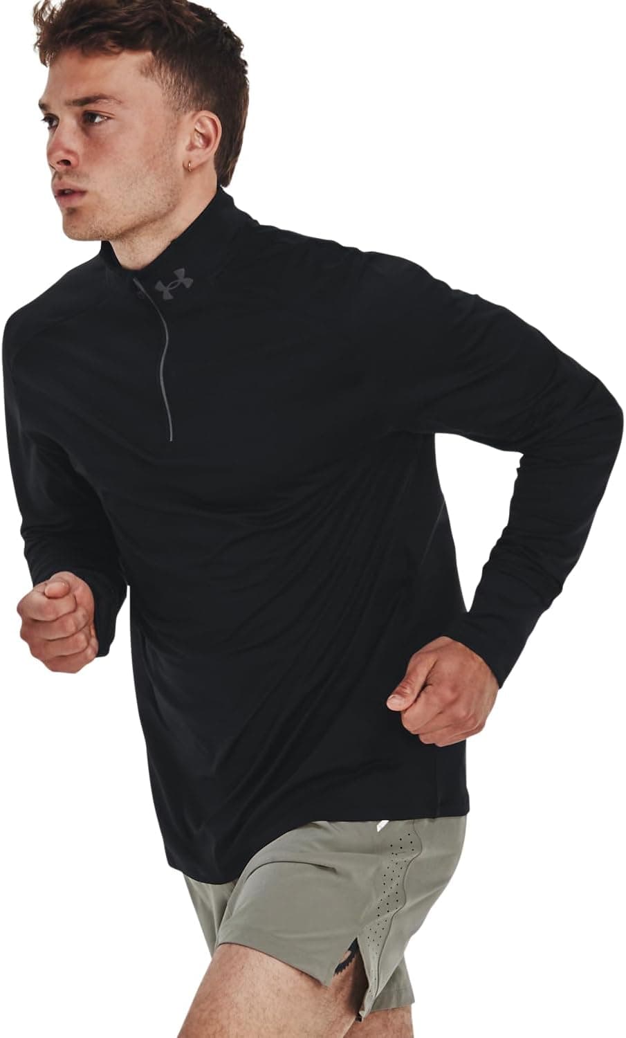 سوئیشرت مردانه Under Armour یقه 1/4 ZIP مدل UA LAUNCH PRO سوئیشرت مردانه Under Armour یقه 1/4 ZIP مدل UA LAUNCH PRO