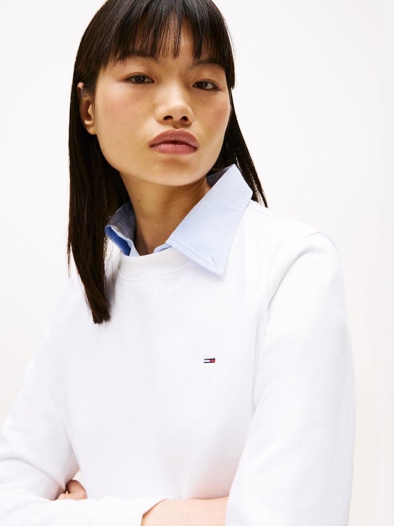سویشرت زنانه Tommy Jeans مدل TJW REG S FLAG CREW سویشرت زنانه Tommy Jeans مدل TJW REG S FLAG CREW