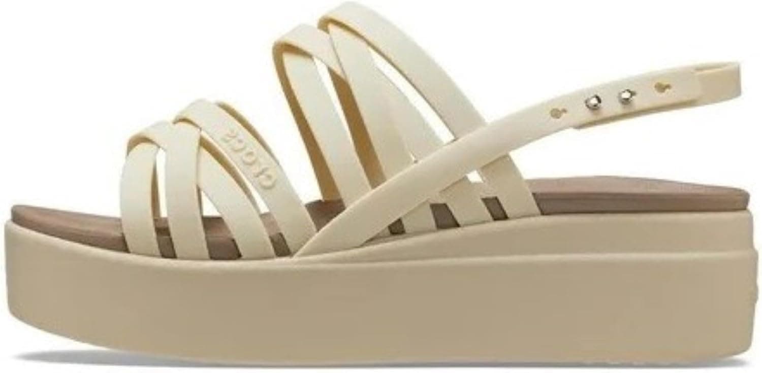 صندل زنانه Crocs با بند و پاشنه گوهای Brooklyn Low مدل 206751-2Y2 صندل زنانه Crocs با بند و پاشنه گوهای Brooklyn Low مدل 206751-2Y2