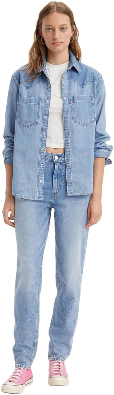 شلوار جین زنانه Levi's مدل 80's Mom شلوار جین زنانه Levi's مدل 80's Mom