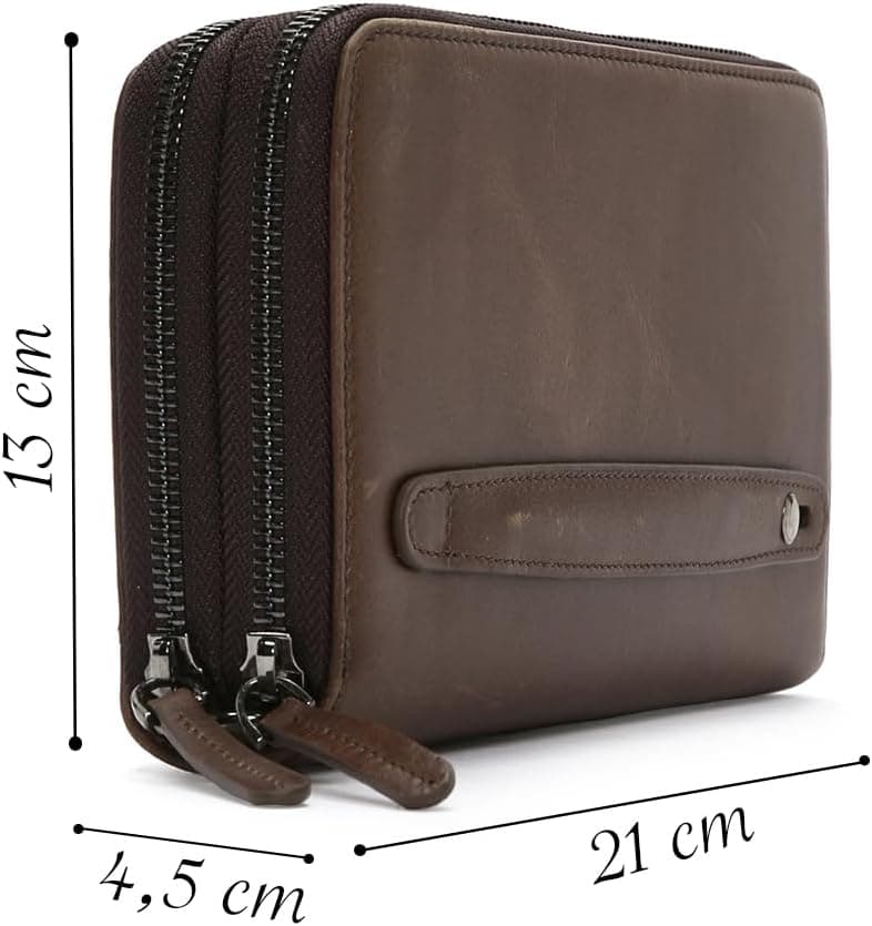 کیف دستی مردانه Derimod چرمی با محفظه موبایل مدل 23WBD3100CR کیف دستی مردانه Derimod چرمی با محفظه موبایل مدل 23WBD3100CR