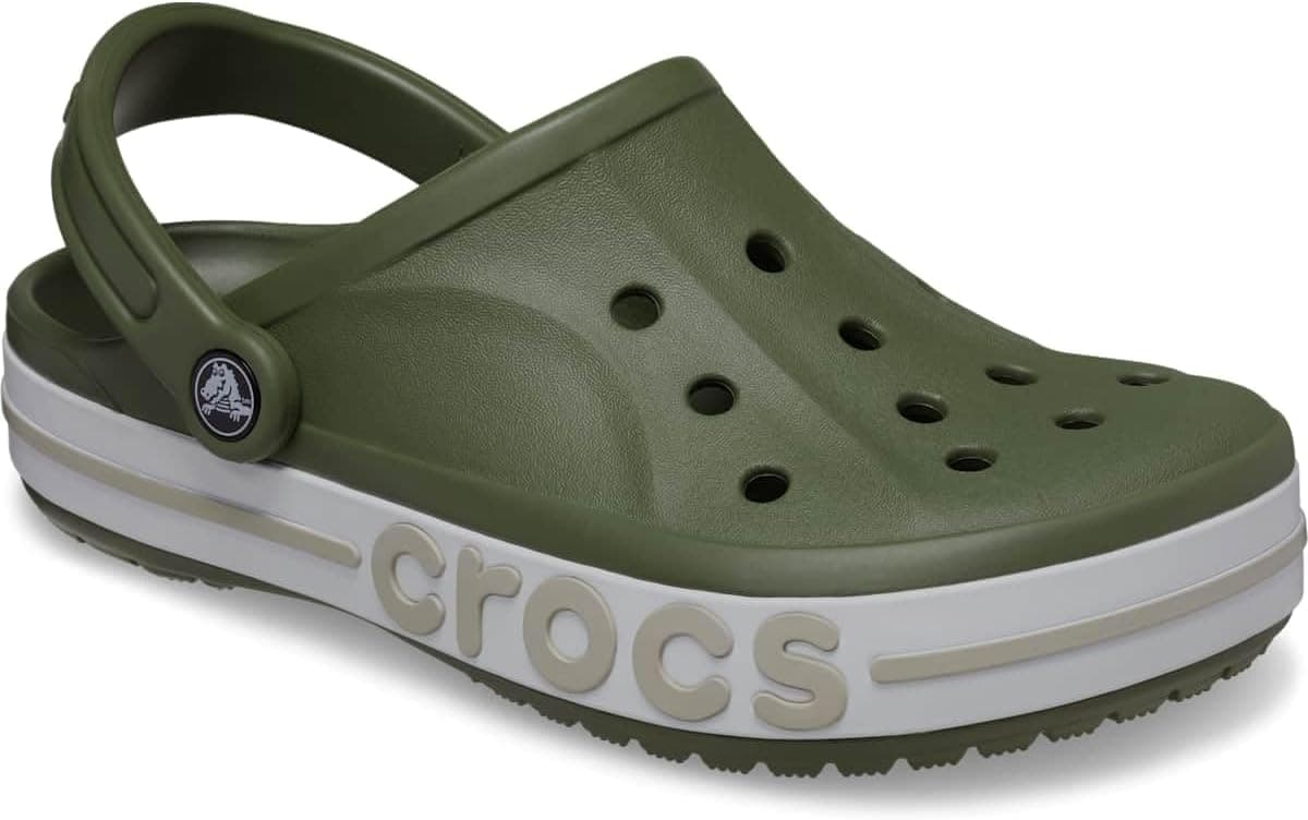 دمپایی یونیسکس بزرگسال Crocs Bayaband Clog سبز ارتشی/سنگفرشی دمپایی یونیسکس بزرگسال Crocs Bayaband Clog سبز ارتشی/سنگفرشی