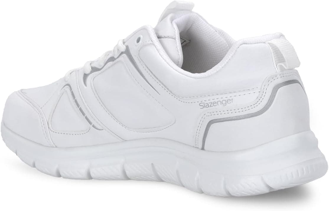 کفش ورزشی مردانه Slazenger مخصوص دویدن و پیادهروی سفید/نقرهای مدل CIRELLI کفش ورزشی مردانه Slazenger مخصوص دویدن و پیادهروی سفید/نقرهای مدل CIRELLI