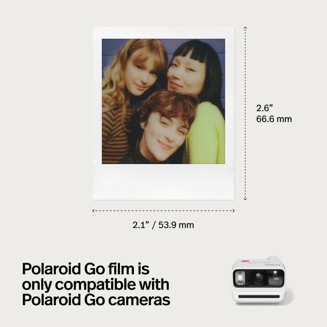 فیلم رنگی Polaroid Go دوتایی ۱۶ عکسی مخصوص دوربین Go مدل 6017 فیلم رنگی Polaroid Go دوتایی ۱۶ عکسی مخصوص دوربین Go مدل 6017
