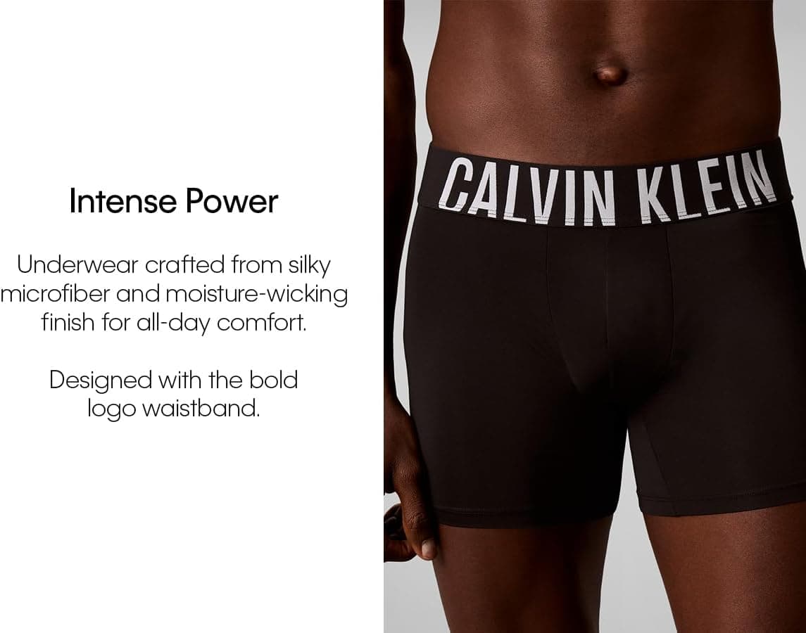 شورت مردانه Calvin Klein هیپ بریف Intense Power بسته 3 تایی شورت مردانه Calvin Klein هیپ بریف Intense Power بسته 3 تایی