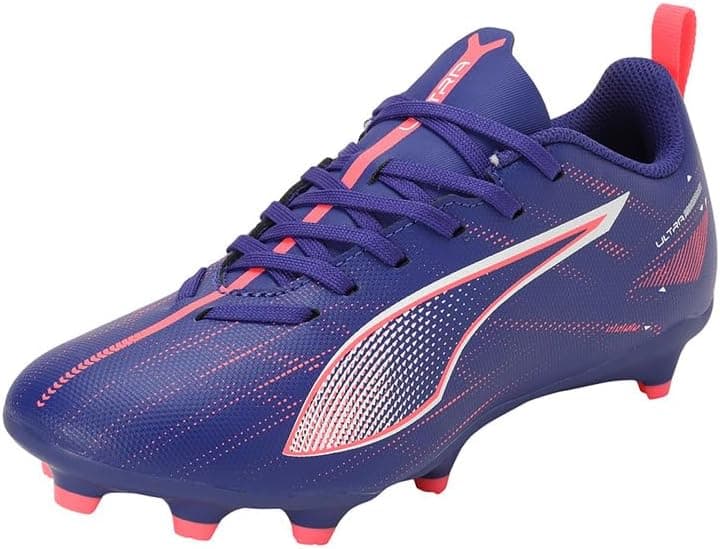 کفش فوتبال کودک PUMA آبی Ultra 5 Play Fg/Ag مدل 10769501 کفش فوتبال کودک PUMA آبی Ultra 5 Play Fg/Ag مدل 10769501