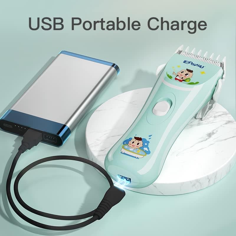 ماشین اصلاح موی کودک ENSSU بیصدا شارژی ماشین اصلاح موی کودک ENSSU بیصدا شارژی