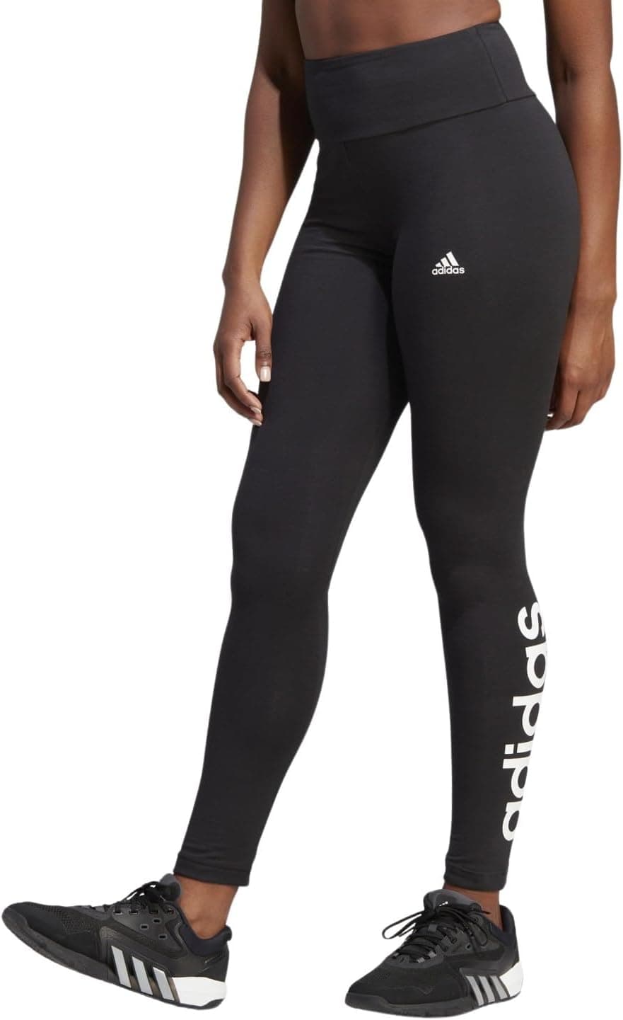 لگینگ زنانه adidas ESSENTIALS کمر بلند با لوگو بسته 1 عددی لگینگ زنانه adidas ESSENTIALS کمر بلند با لوگو بسته 1 عددی