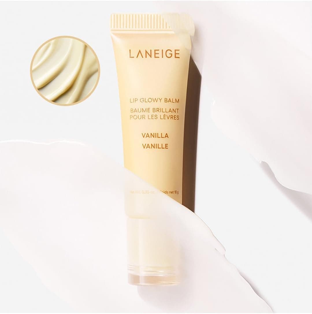 بالم لب LANEIGE Lip Glowy با طعم وانیل 10Gm بالم لب LANEIGE Lip Glowy با طعم وانیل 10Gm