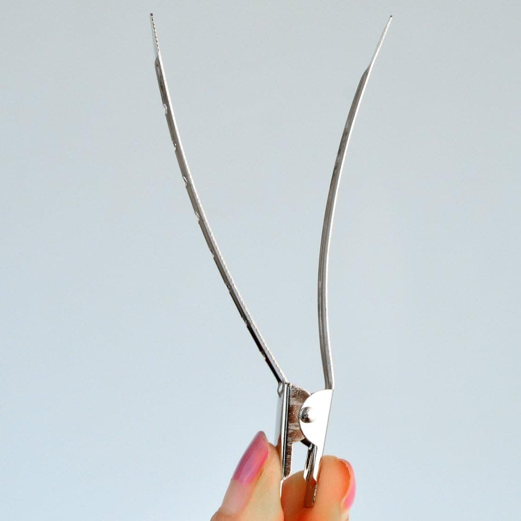 گیره موی منقار اردکی 24 عددی Bantoye فلزی ضدزنگ سوراخدار نقرهای 3.5 Inches گیره موی منقار اردکی 24 عددی Bantoye فلزی ضدزنگ سوراخدار نقرهای 3.5 Inches