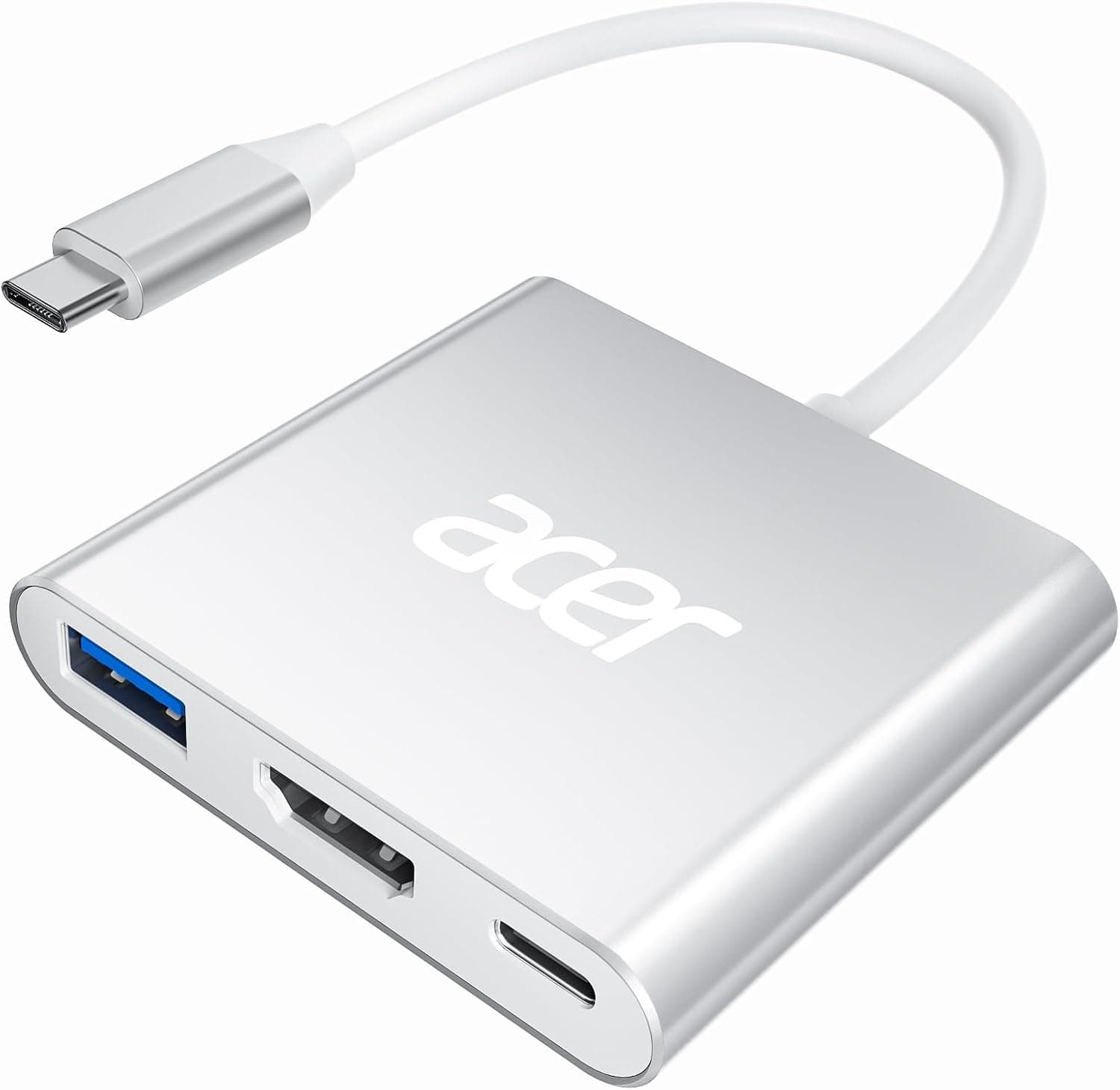 آداپتور Acer مولتیپورت USB-C ۳ در ۱ با HDMI 4K و USB 3.0 آداپتور Acer مولتیپورت USB-C ۳ در ۱ با HDMI 4K و USB 3.0