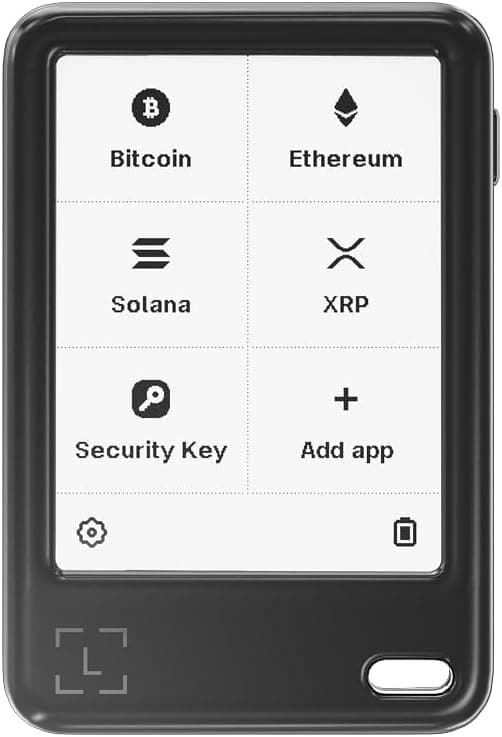 کیف پول ارز دیجیتال Ledger مدل Nano Gen5 با صفحه لمسی مشکی کیف پول ارز دیجیتال Ledger مدل Nano Gen5 با صفحه لمسی مشکی