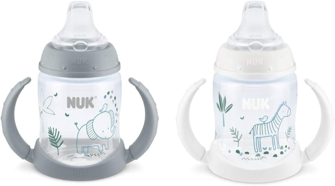لیوان آموزشی NUK طرح تراکتور 2 Count (Pack of 1) لیوان آموزشی NUK طرح تراکتور 2 Count (Pack of 1)