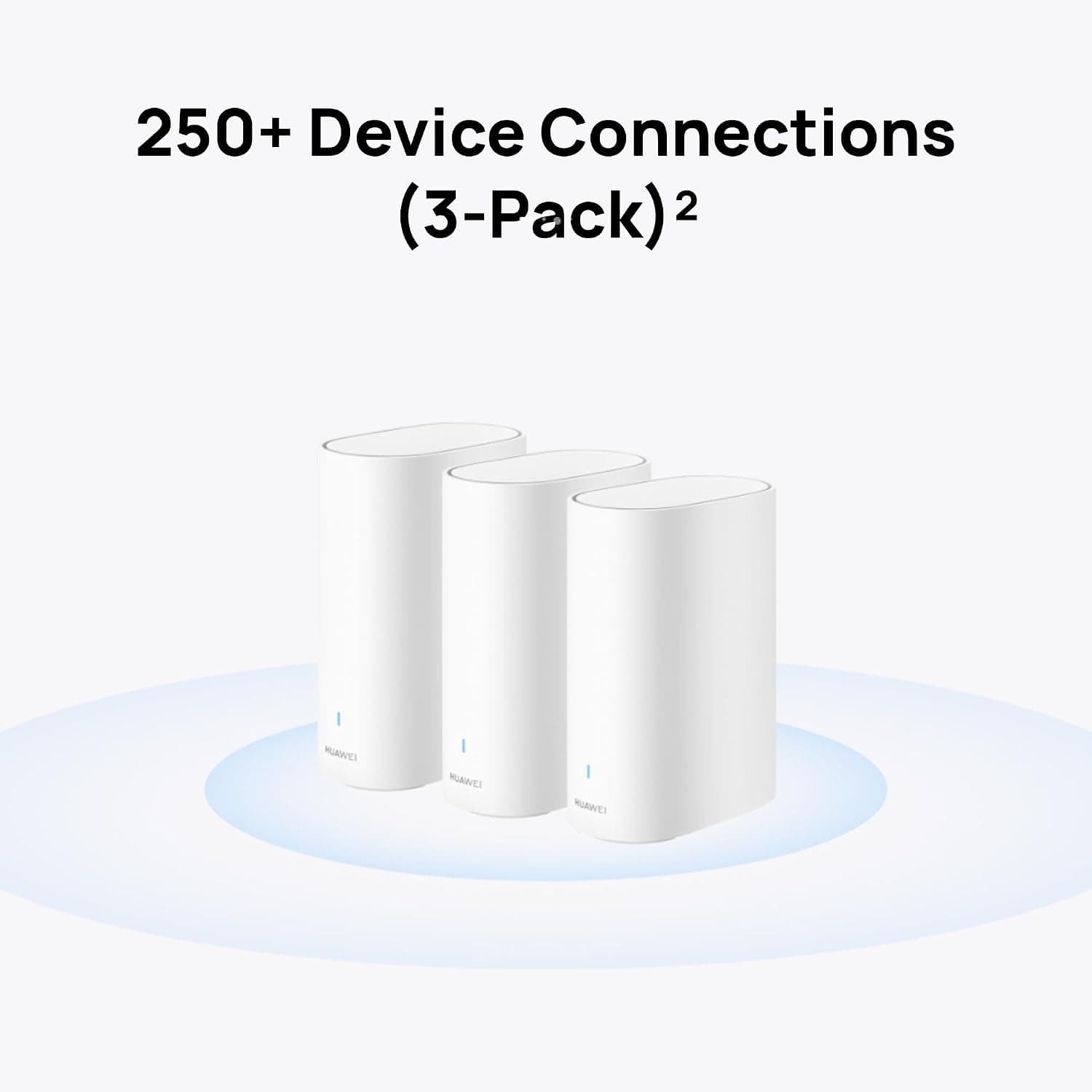سیستم مش وایفای HUAWEI WiFi Mesh 3+ سفید 3000Mbps بسته 3 عددی مدل 53030DTG سیستم مش وایفای HUAWEI WiFi Mesh 3+ سفید 3000Mbps بسته 3 عددی مدل 53030DTG