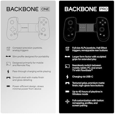 دسته بازی موبایل BACKBONE One نسخه PlayStation نسل دوم برای iPhone Lightning دسته بازی موبایل BACKBONE One نسخه PlayStation نسل دوم برای iPhone Lightning