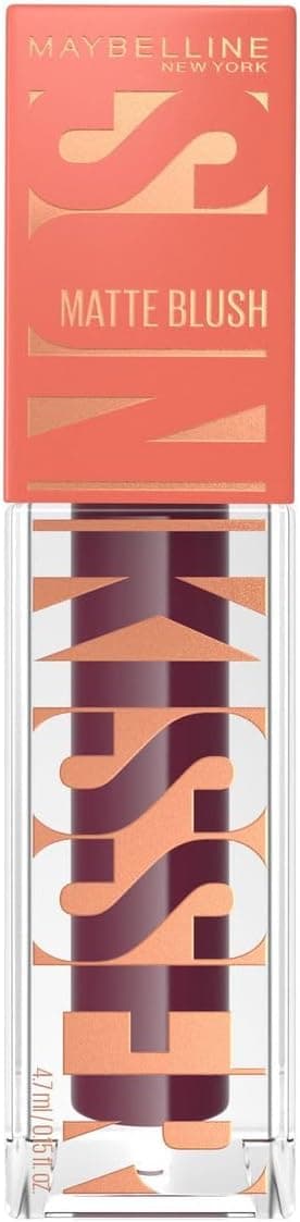 رژگونه مایع MAYBELLINE مدل Sunkisser Hazy Matte حاوی ویتامین E رنگ 33 Berry Brunch رژگونه مایع MAYBELLINE مدل Sunkisser Hazy Matte حاوی ویتامین E رنگ 33 Berry Brunch
