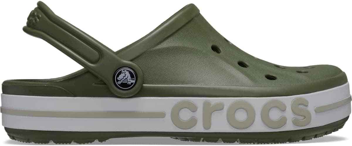 دمپایی یونیسکس بزرگسال Crocs Bayaband Clog سبز ارتشی/سنگفرشی دمپایی یونیسکس بزرگسال Crocs Bayaband Clog سبز ارتشی/سنگفرشی