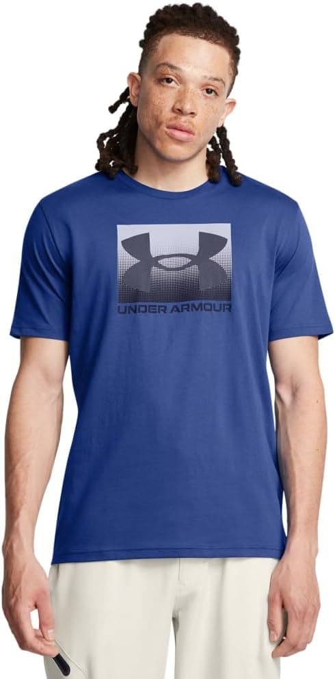 تیشرت ورزشی مردانه Under Armour آستین کوتاه فیت باکسی تیشرت ورزشی مردانه Under Armour آستین کوتاه فیت باکسی