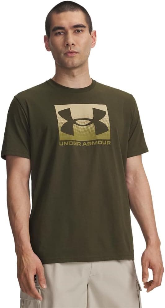 تیشرت ورزشی مردانه Under Armour آستین کوتاه فیت باکسی تیشرت ورزشی مردانه Under Armour آستین کوتاه فیت باکسی