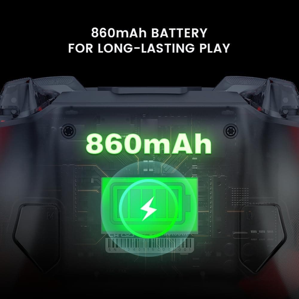 دسته بازی بیسیم کامپیوتر GameSir با جویاستیکهای TMR و نرخ 1000Hz مدل Cyclone 2 دسته بازی بیسیم کامپیوتر GameSir با جویاستیکهای TMR و نرخ 1000Hz مدل Cyclone 2