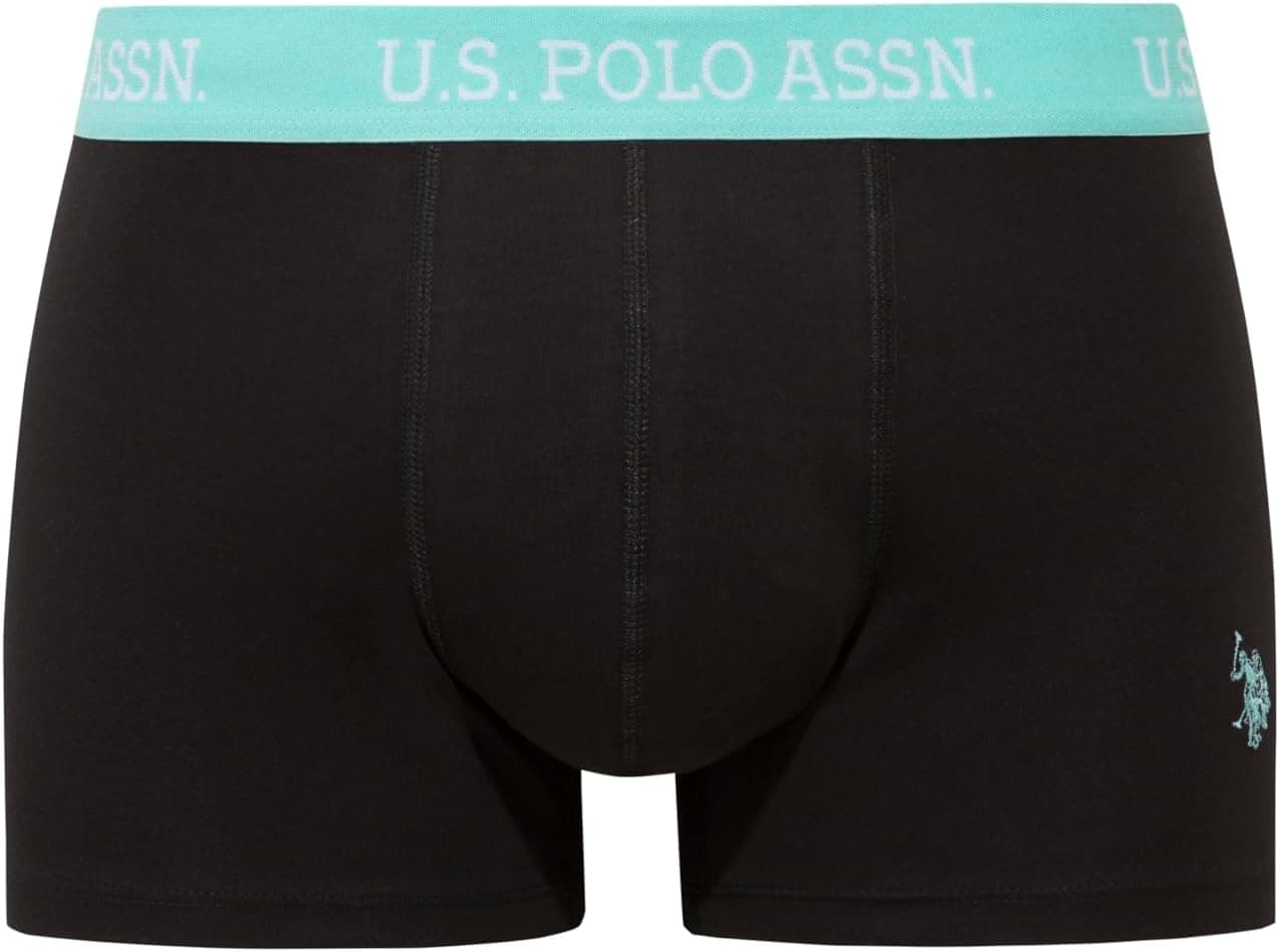 باکسر مردانه U.S. POLO ASSN. مشکی بسته 3 تایی باکسر مردانه U.S. POLO ASSN. مشکی بسته 3 تایی