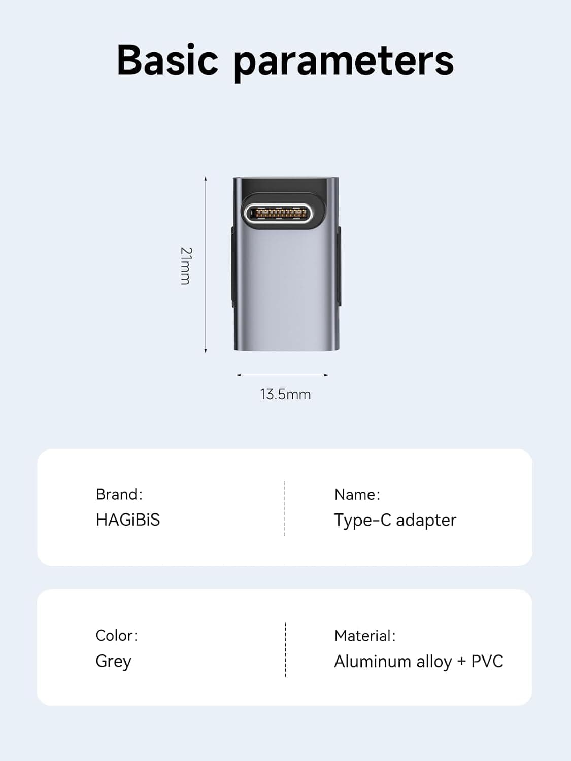 آداپتور USB-C Hagibis زاویه ۹۰ درجه 240W 40Gbps 8K بسته ۲ تایی آداپتور USB-C Hagibis زاویه ۹۰ درجه 240W 40Gbps 8K بسته ۲ تایی