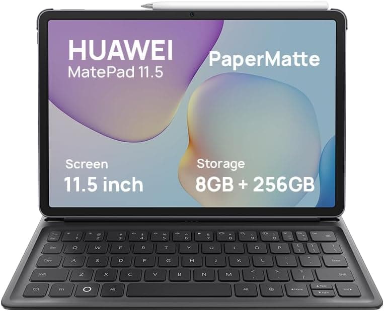 تبلت HUAWEI MatePad 11.5 2025 با نمایشگر PaperMatte 2.5K و کیبورد جداشونده خاکستری تبلت HUAWEI MatePad 11.5 2025 با نمایشگر PaperMatte 2.5K و کیبورد جداشونده خاکستری