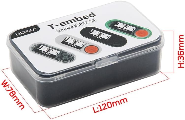برد توسعه LILYGO T-embed CC1101 Plus ESP32 با ۳ میکروفون نمایشگر IPS ۱.۹ اینچ برد توسعه LILYGO T-embed CC1101 Plus ESP32 با ۳ میکروفون نمایشگر IPS ۱.۹ اینچ