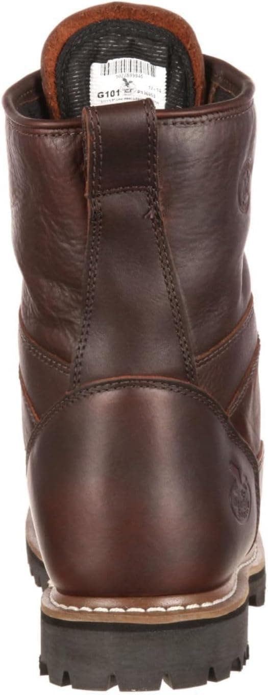 بوت کار مردانه Georgia Boot ساق 8 اینچی بندی بوت کار مردانه Georgia Boot ساق 8 اینچی بندی
