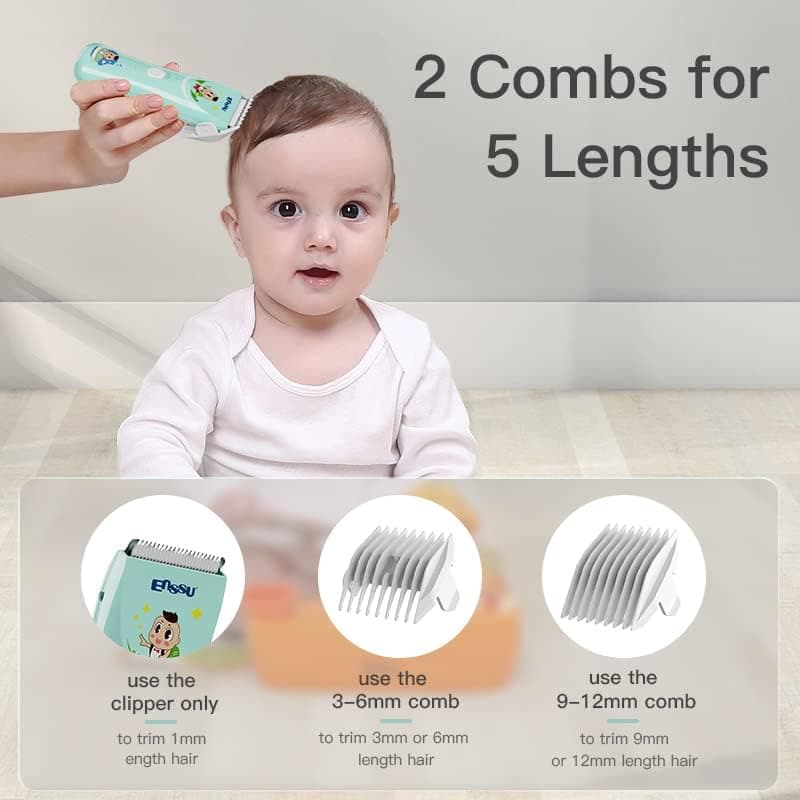 ماشین اصلاح موی کودک ENSSU بیصدا شارژی ماشین اصلاح موی کودک ENSSU بیصدا شارژی