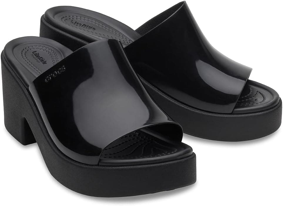 صندل زنانه Crocs با پاشنه گوهای مدل 209408-060 صندل زنانه Crocs با پاشنه گوهای مدل 209408-060