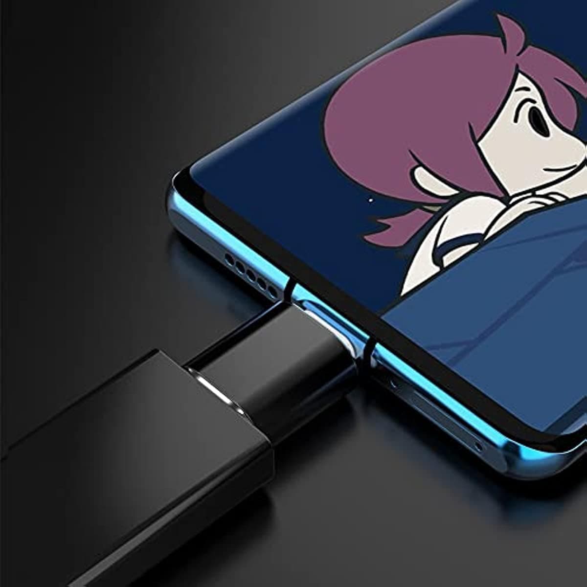 مبدل USB C به USB برند Disenkelubo، بسته 2 عددی، نقرهای مبدل USB C به USB برند Disenkelubo، بسته 2 عددی، نقرهای