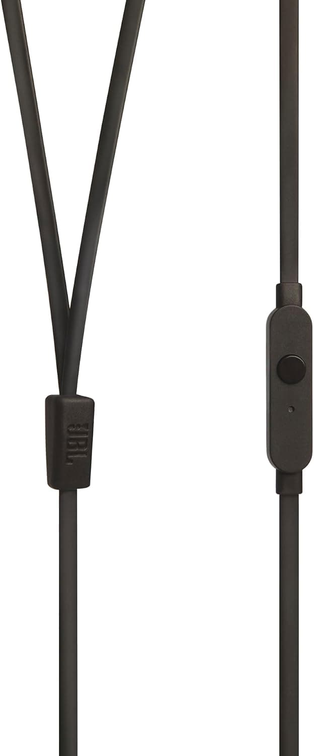هدفون سیمدار داخل گوشی JBL Tune 110 با صدای باس قوی مشکی مدل JBLT110BLK هدفون سیمدار داخل گوشی JBL Tune 110 با صدای باس قوی مشکی مدل JBLT110BLK